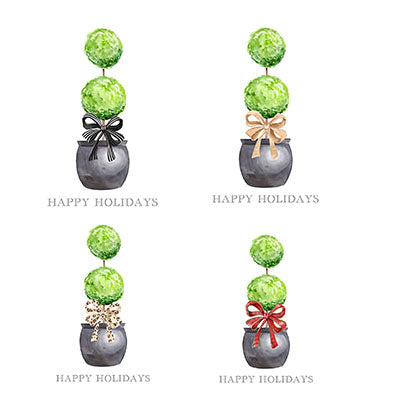 Coasters - Topiary Holiday