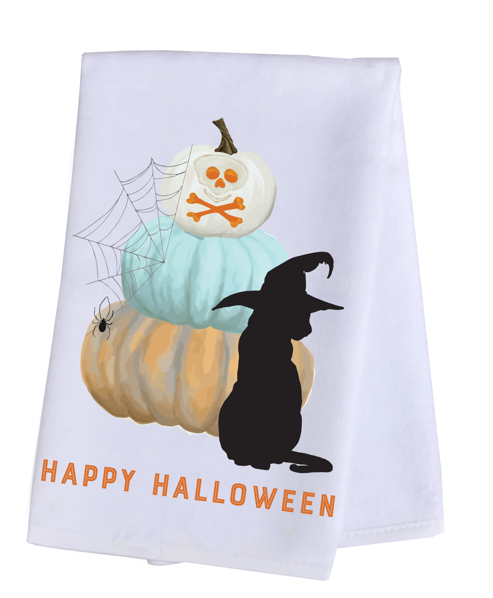 Hand Towel Plush - Halloween Cat