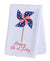 Hand Towel Plush - Pinwheel Happy 4th of July