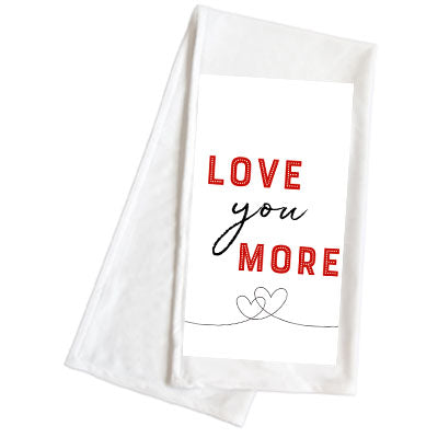 Plush Hand XOXO Valentine Towel