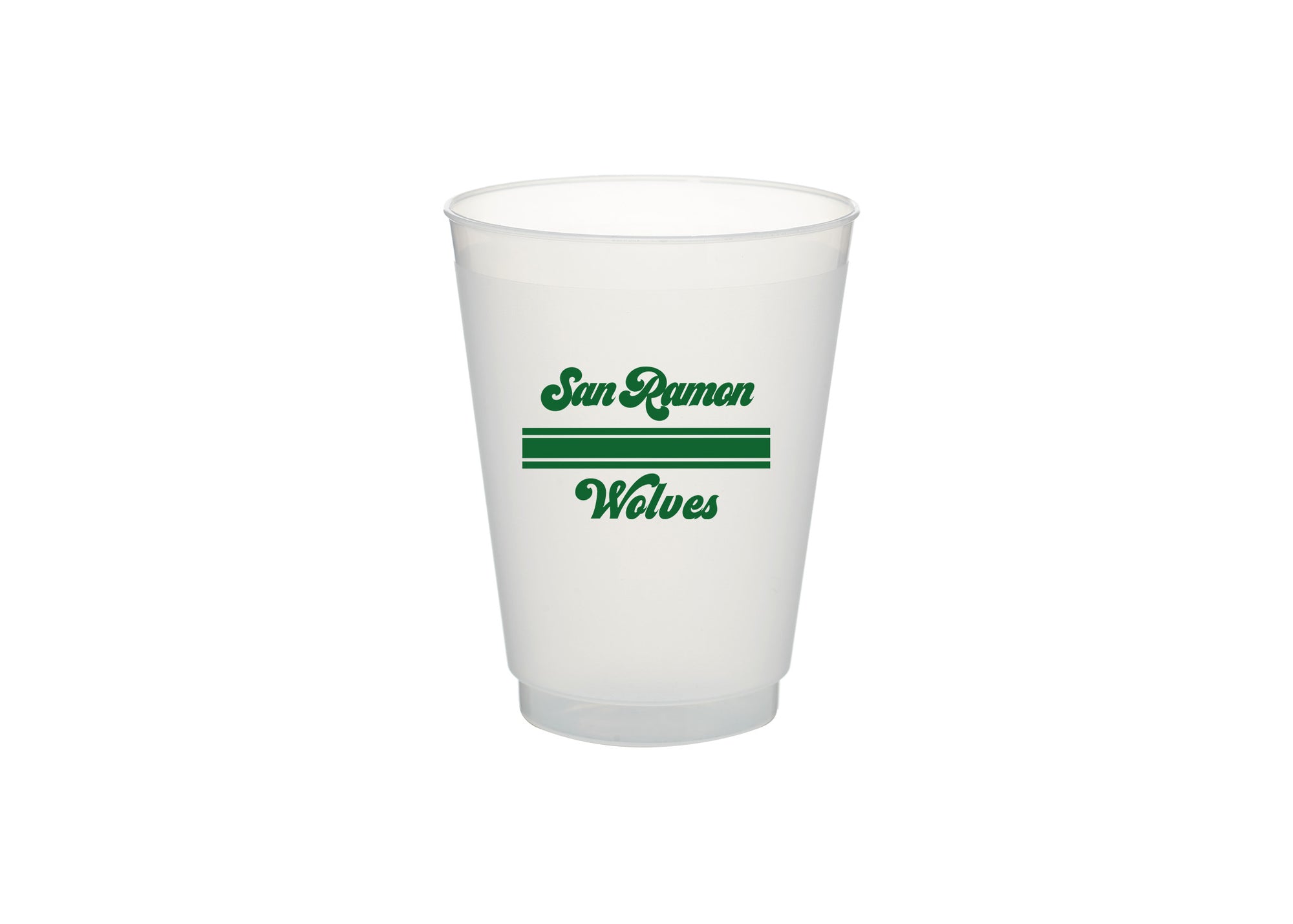 San Ramon Valley Wolves - Frosted Stadium Cups