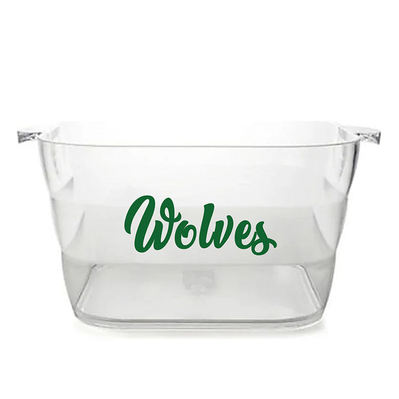 Wolves Acrylic Tub - Party Tub