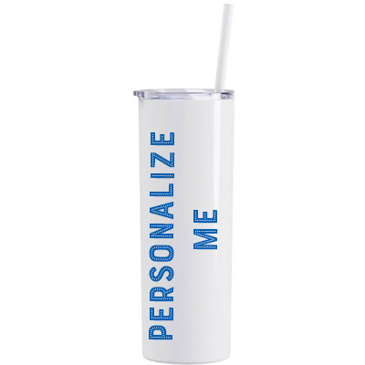 Insulated Tumbler Skinny - Personalize with School Name