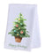 Hand Towel Plush - Christmas Tree Happy Holidays