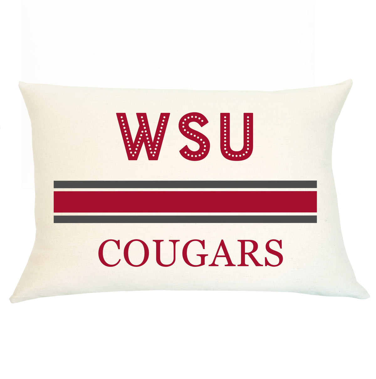 Pillow Lumbar - College - ANY SCHOOL AVAILABLE - Insert Included