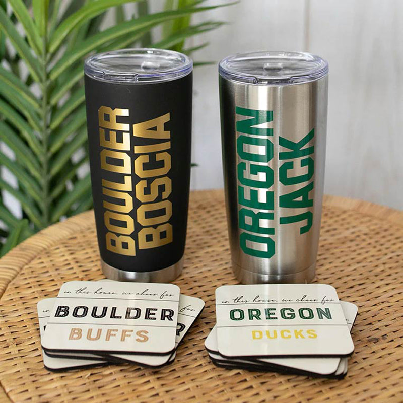 Insulated Tumbler Short - College Mom - Personalize Me! - South Austin Lane